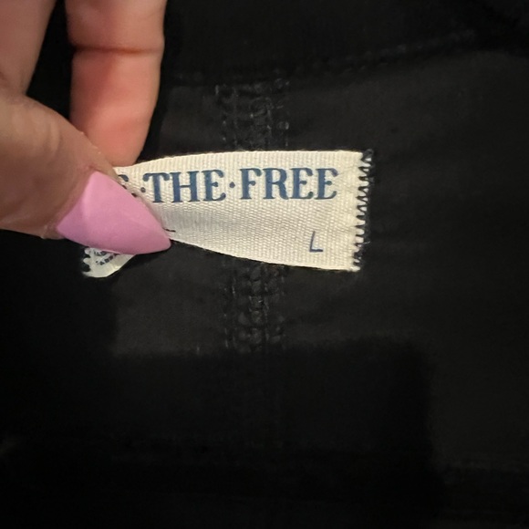 Free People Jayde Cord Flared Jumpsuit, LARGE NWT - Picture 5 of 6